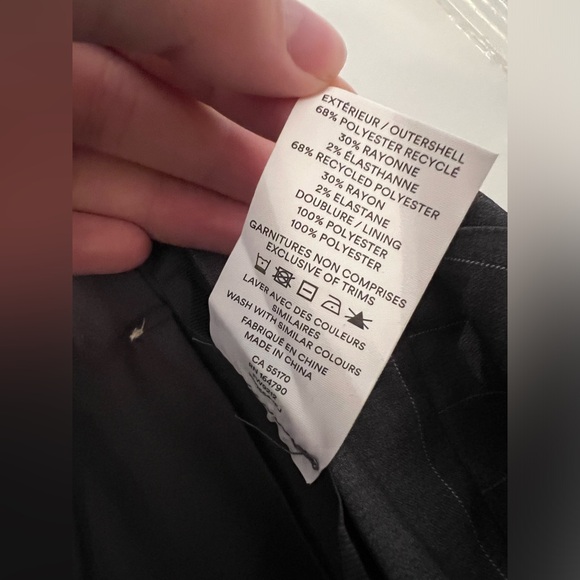 The Emma Pinstripe Pant Size 16 (Frank and Oak) - Picture 7 of 8